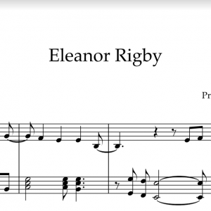 Eleanor Rigby sheet music pdf