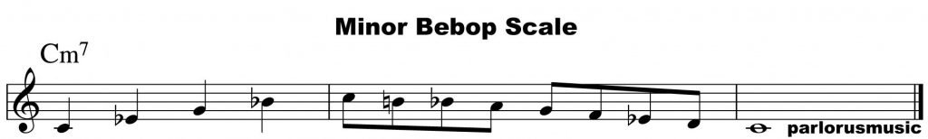 Minor Bebop Scale